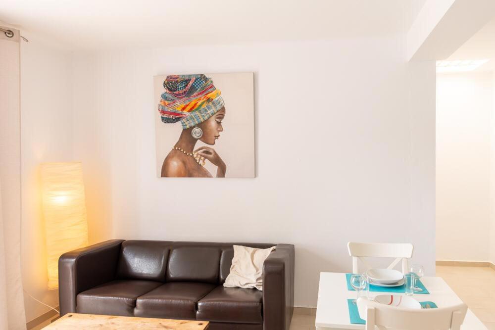 Apartment Luna Nudist Place Charco del Palo Eksteriør bilde